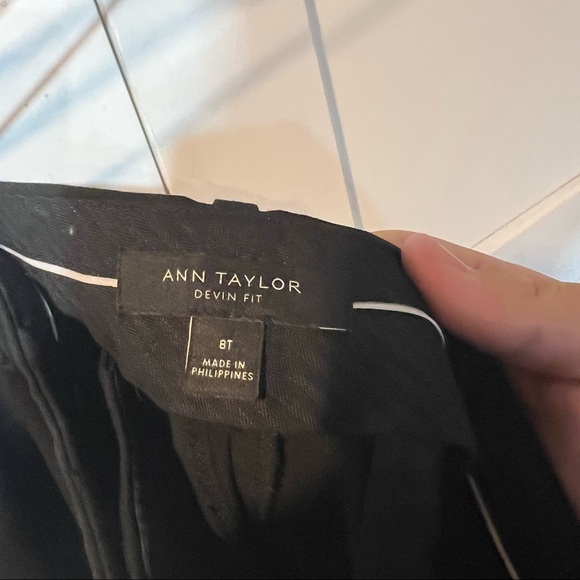 Ann Taylor Dress Pants Devin Fit Size 8T Office Career - Picture 5 of 6
